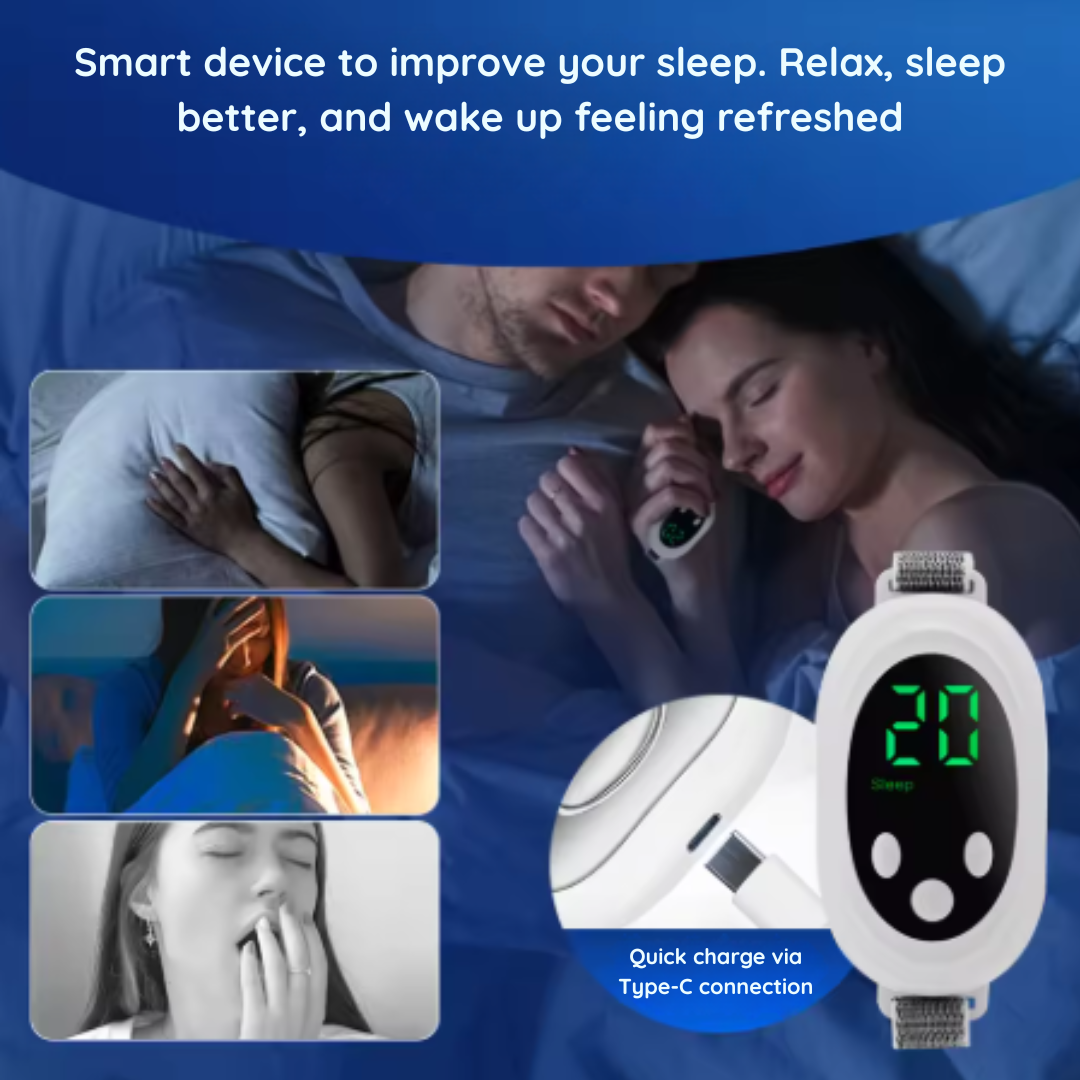 CalmPulse 20 – Smart device to improve sleep and relaxation